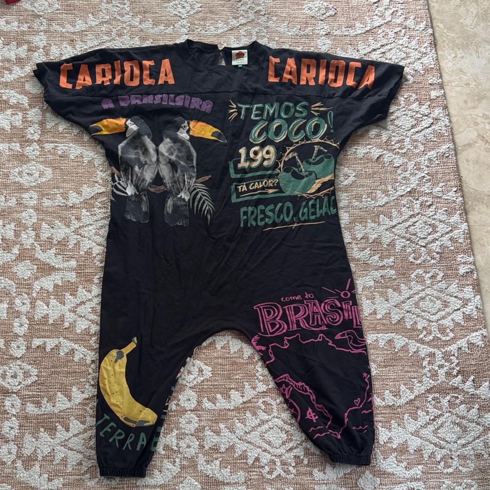 Farm rio (excellent cond) jumpsuit WOMEN xs/s-Large